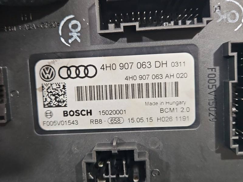 Блок комфорту BSI Audi A7 4G 4H0907063DH — фото деталі 3