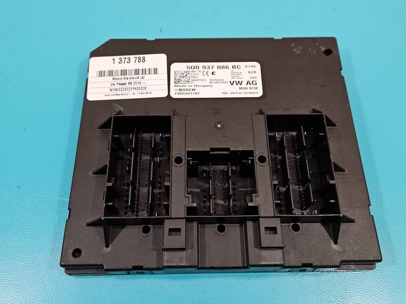 Блок комфорту BSI Volkswagen Passat B8 5Q0937086BC — фото деталі 2