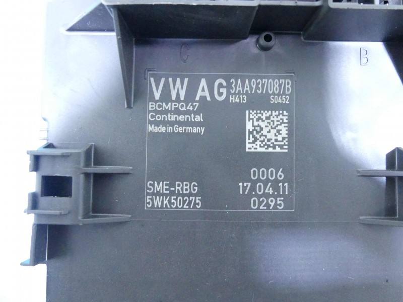 Блок комфорту BSI Volkswagen Passat B7 3AA937087B — фото деталі 3