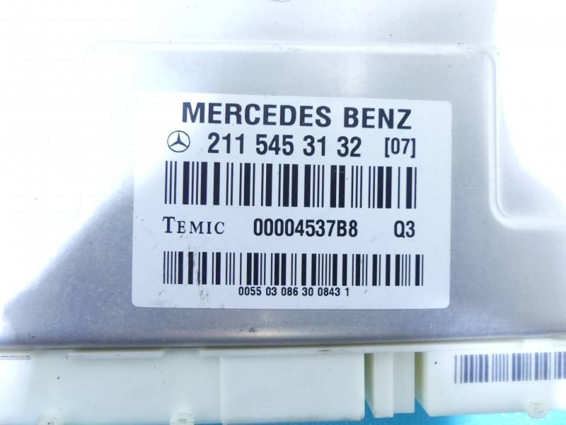 Блок комфорту BSI Mercedes E W211 2115453132 — фото деталі 3