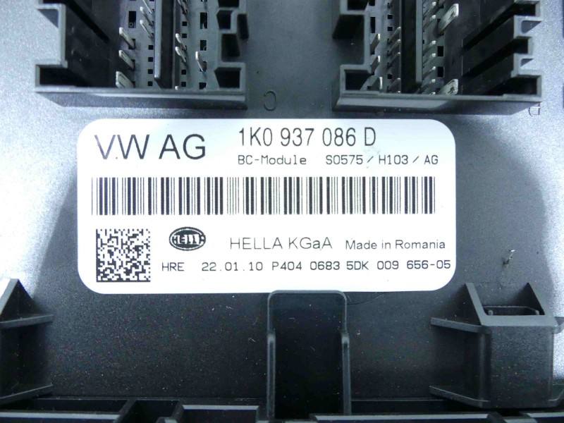 Блок комфорту BSI Volkswagen Golf 6 1K0937086D — фото деталі 3