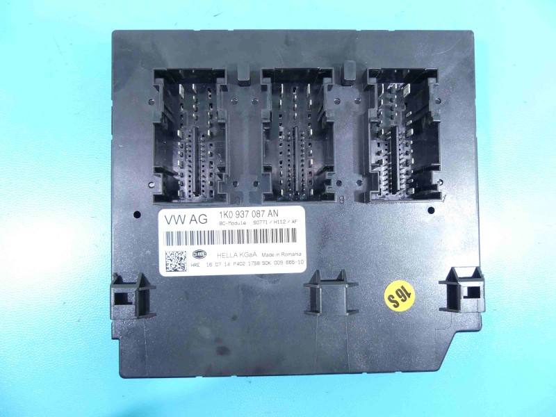 Блок комфорту BSI Skoda Superb 2 1K0937087AN — фото деталі 2