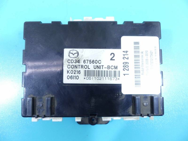 Блок комфорту BSI Mazda 5 CD3467560C — фото деталі 2