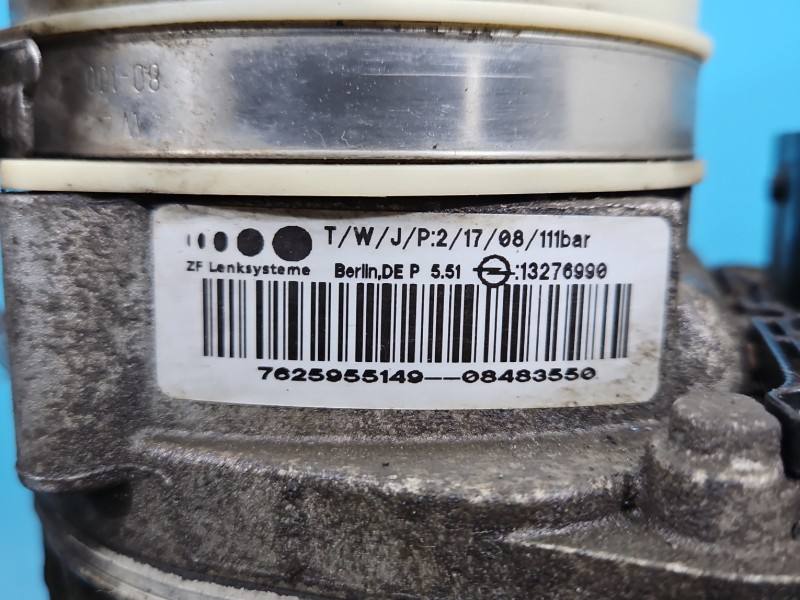 Насос ГУР / Рульова колонка Opel Zafira B 13276990 — фото деталі 7
