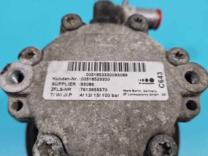 Насос ГУР / Рульова колонка Opel Combo D 7613955570 — фото деталі 6