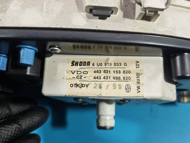 Щиток приборов Skoda Felicia 6U0919033G — фото детали 7