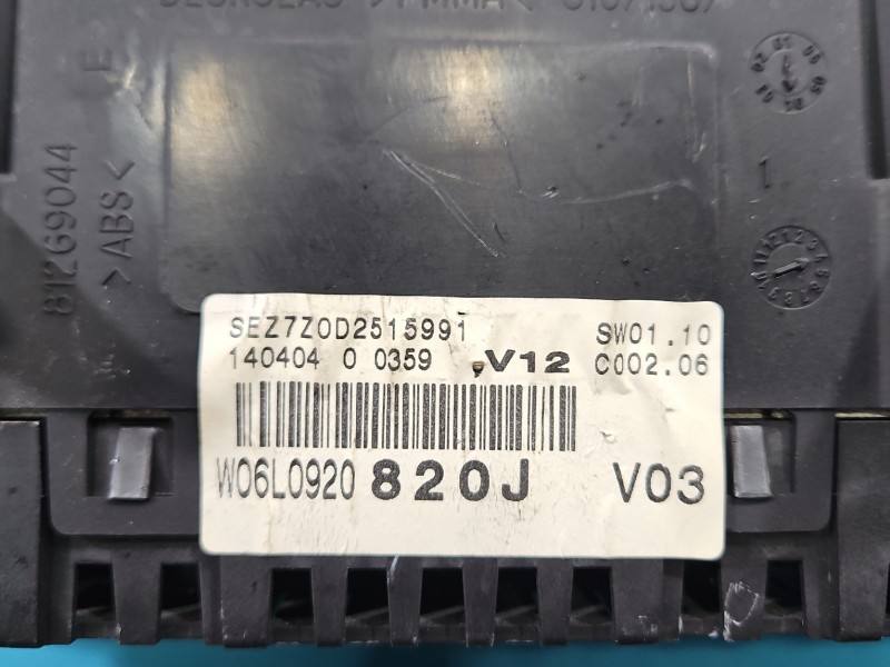 Щиток приборов Seat Ibiza W06L0920820J — фото детали 7