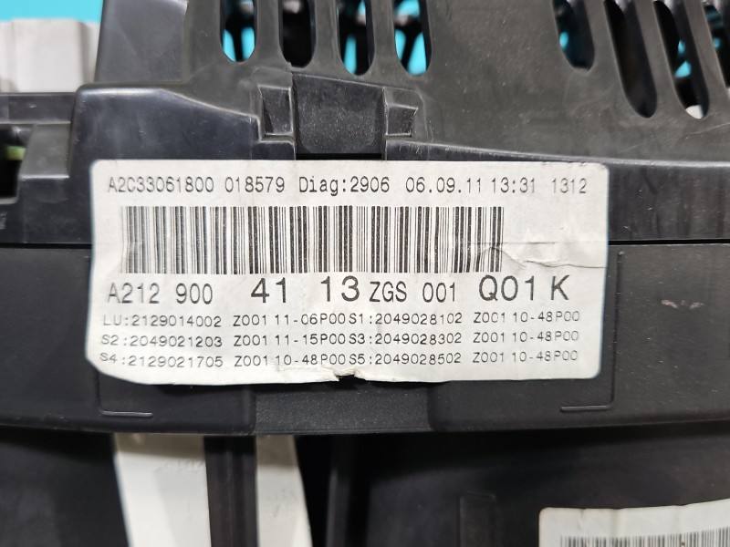 Щиток приборов Mercedes E C207 A2129004113 — фото детали 5