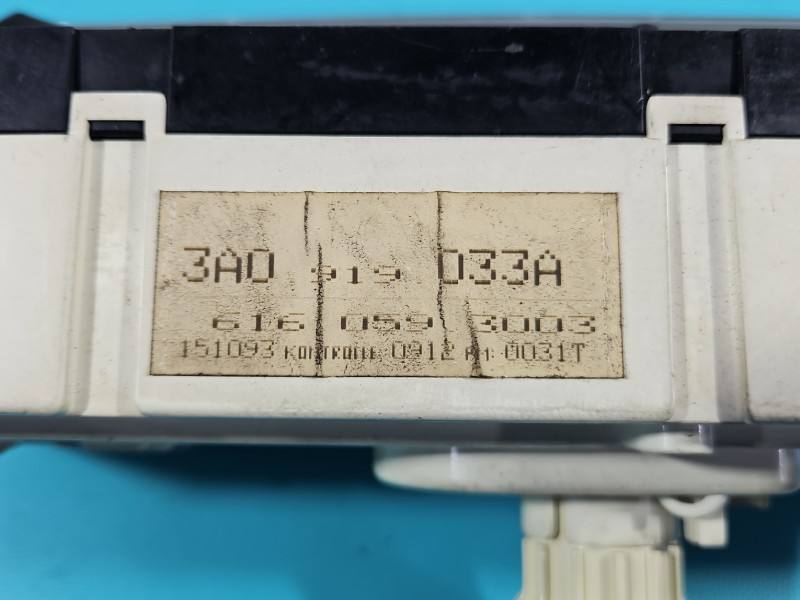 Щиток приборов Volkswagen Passat B4 3A0919033A — фото детали 8