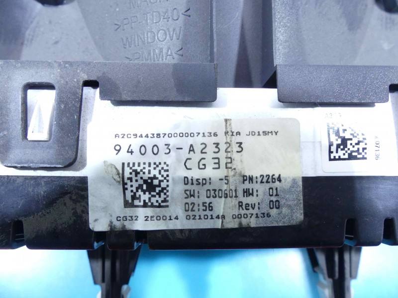 Щиток приборов Kia Ceed 94003-A2323 — фото детали 3