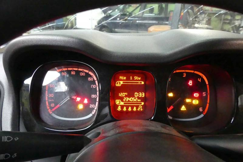 Щиток приборов Fiat Panda 0887766550 — фото детали 4