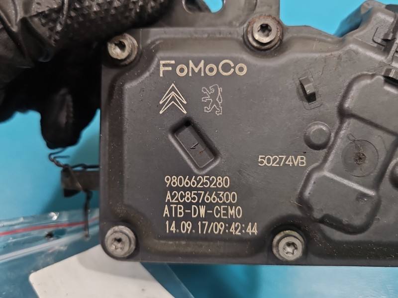 Дроссельная заслонка Ford Mondeo 9806625280 — фото детали 6