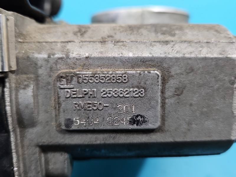 Дросельна заслінка Opel Astra H 055352858 — фото деталі 6