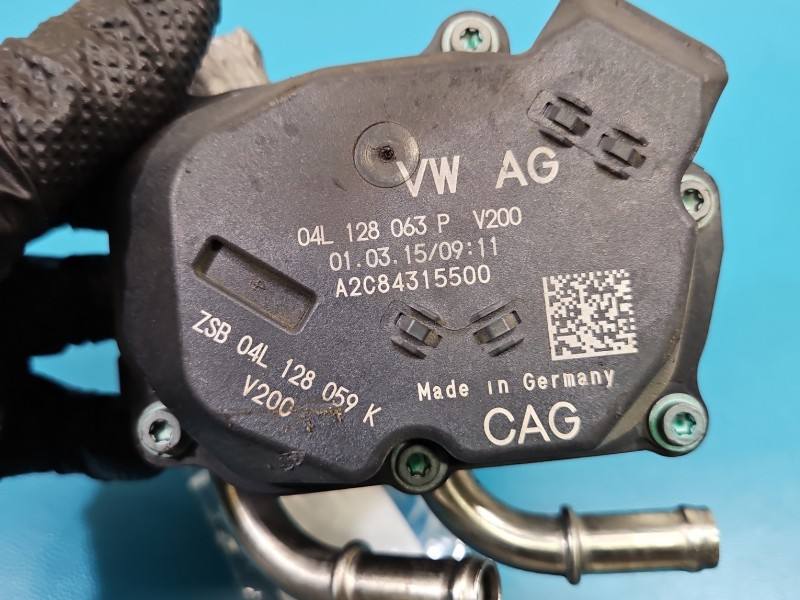 Дросельна заслінка Audi A6 C7 04L128063P — фото деталі 5