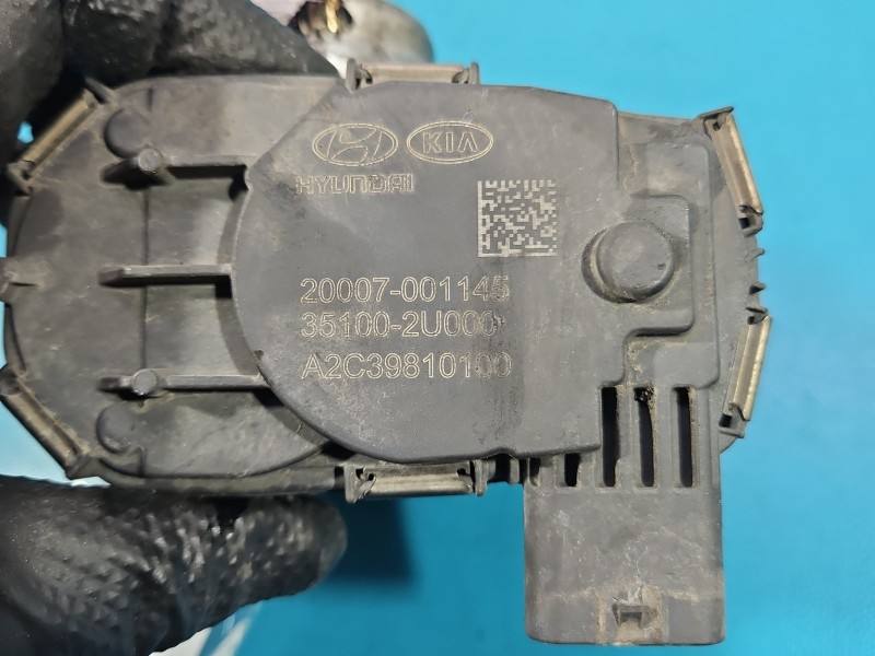 Дроссельная заслонка Kia Ceed 35100-2U000 — фото детали 9