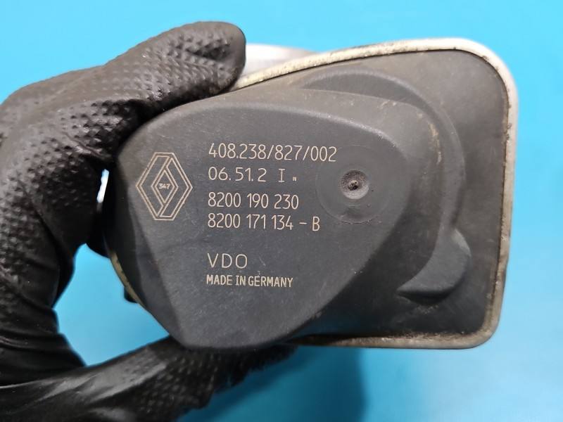 Дросельна заслінка Renault Scenic 2 8200190230 — фото деталі 7