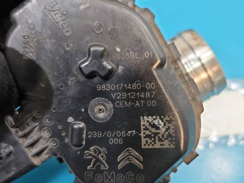Дросельна заслінка Toyota Proace City 9830171480-00 — фото деталі 8