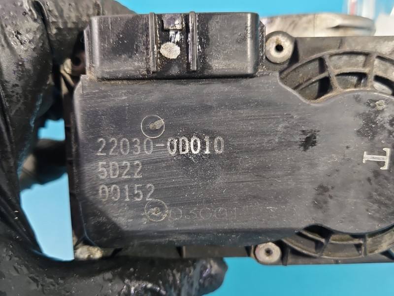 Дроссельная заслонка Toyota Avensis T25 22030-0D010 — фото детали 8