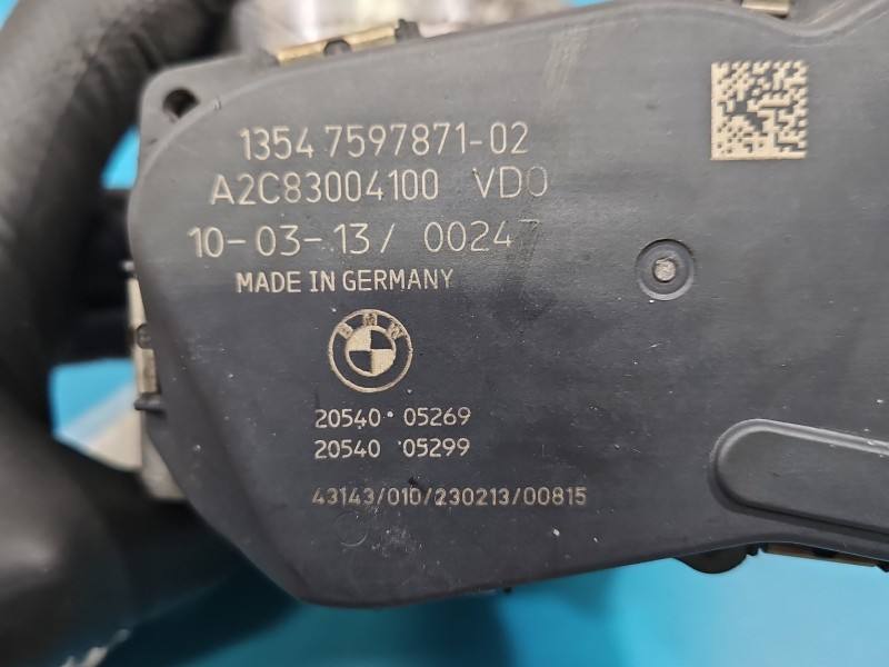 Дросельна заслінка BMW 6 F06 A2C83004100 — фото деталі 8
