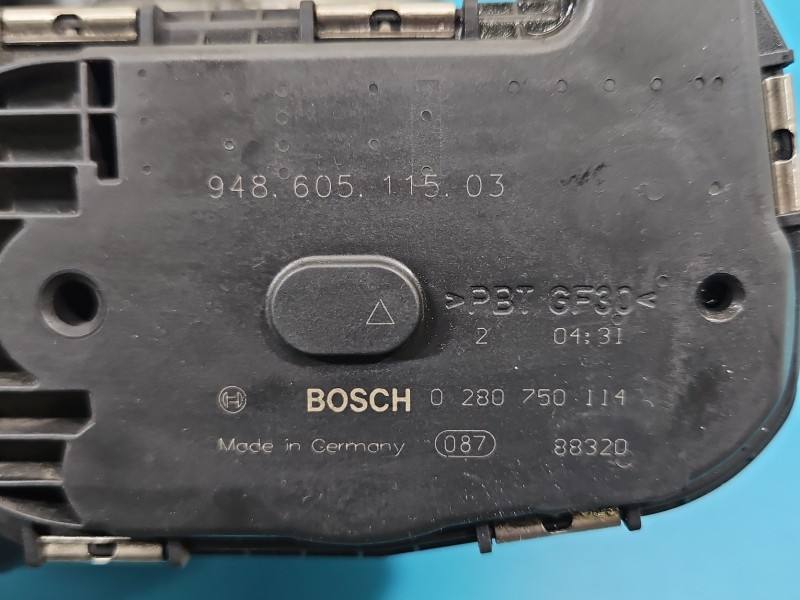 Дросельна заслінка Porsche Cayenne 0280750114 — фото деталі 9