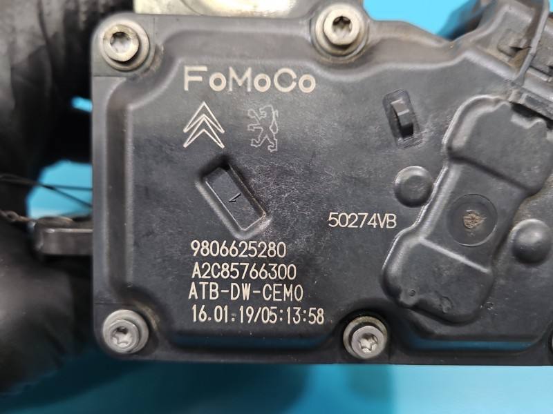 Дросельна заслінка Peugeot 5008 9806625280 — фото деталі 9
