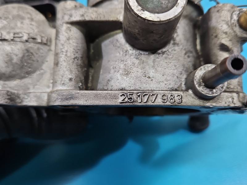 Дросельна заслінка Opel Meriva A 25177983 — фото деталі 6