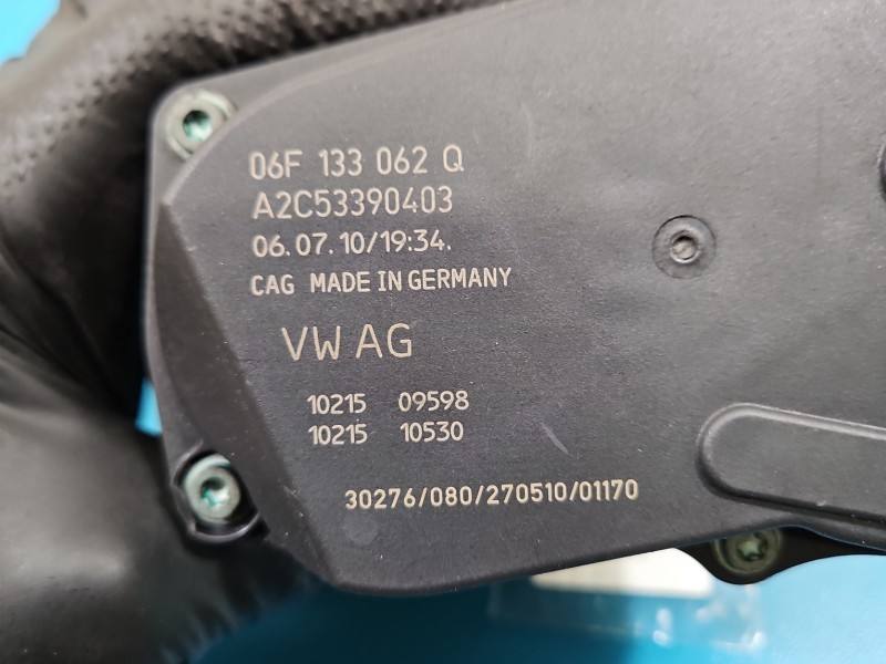 Дросельна заслінка Audi A5 8T 06F133062Q — фото деталі 8