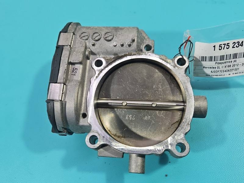 Дросельна заслінка Mercedes GL X166 A2781410025 — фото деталі 6