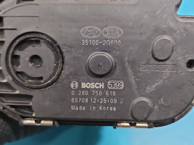 Дросельна заслінка Hyundai Santa Fe 35100-2G600 — фото деталі 8