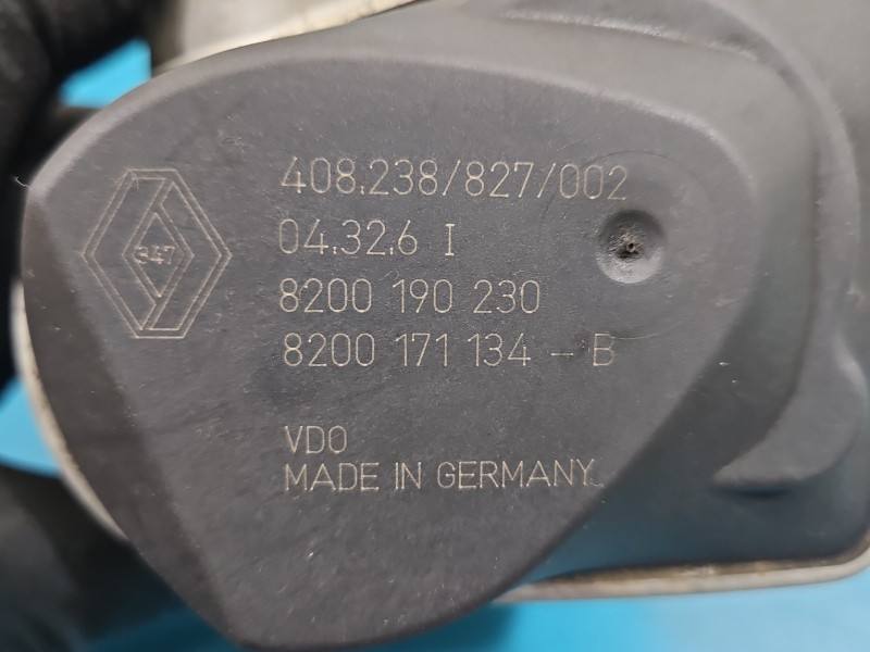 Дросельна заслінка Renault Scenic 2 8200190230 — фото деталі 8