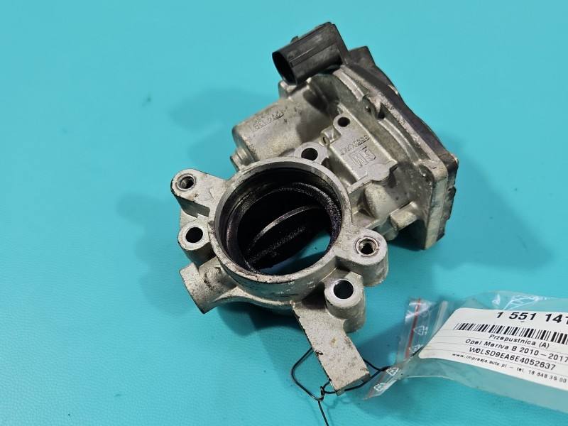 Дросельна заслінка Opel Meriva B 50569200 — фото деталі 3