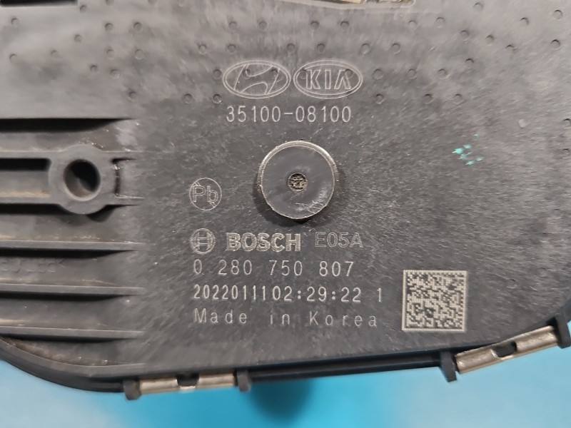 Дросельна заслінка Hyundai I30 35100-08100 — фото деталі 8