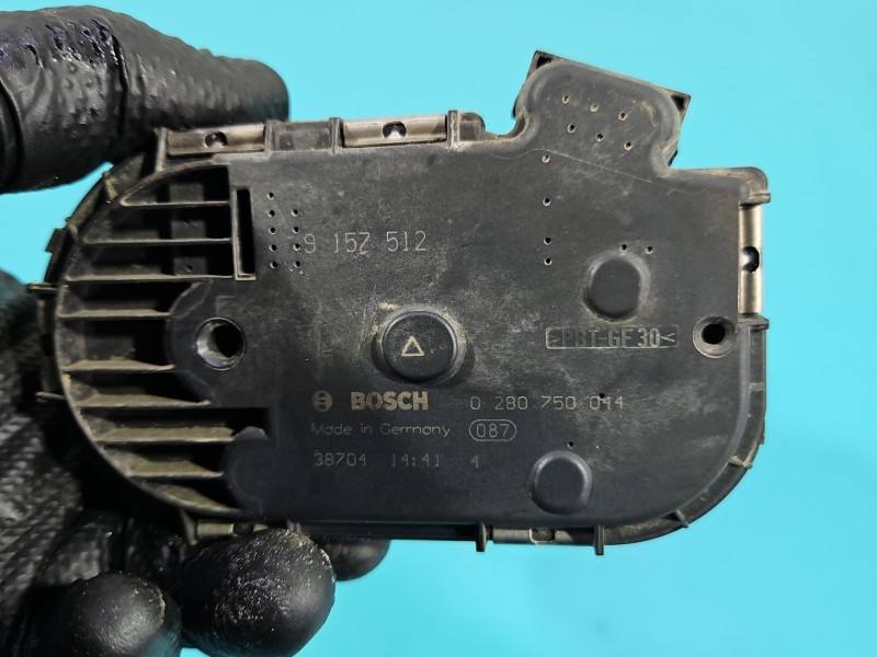 Дросельна заслінка Opel Corsa C 0280750044 — фото деталі 8
