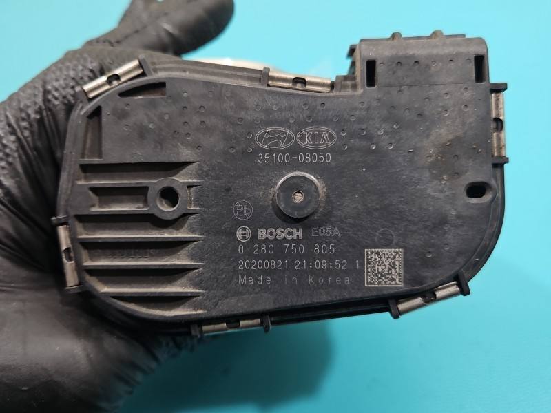 Дросельна заслінка Kia Rio 35100-08050 — фото деталі 8