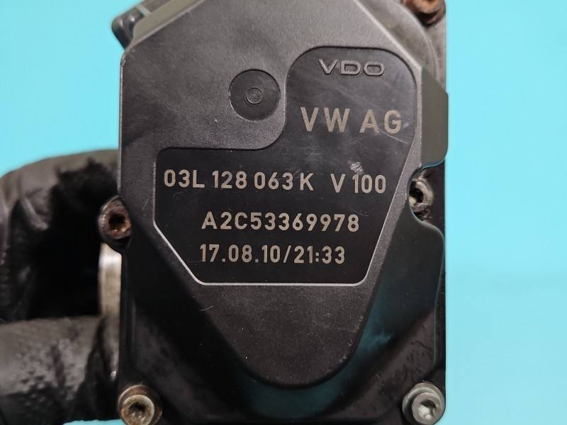 Дросельна заслінка Skoda Yeti 03L128063K — фото деталі 8