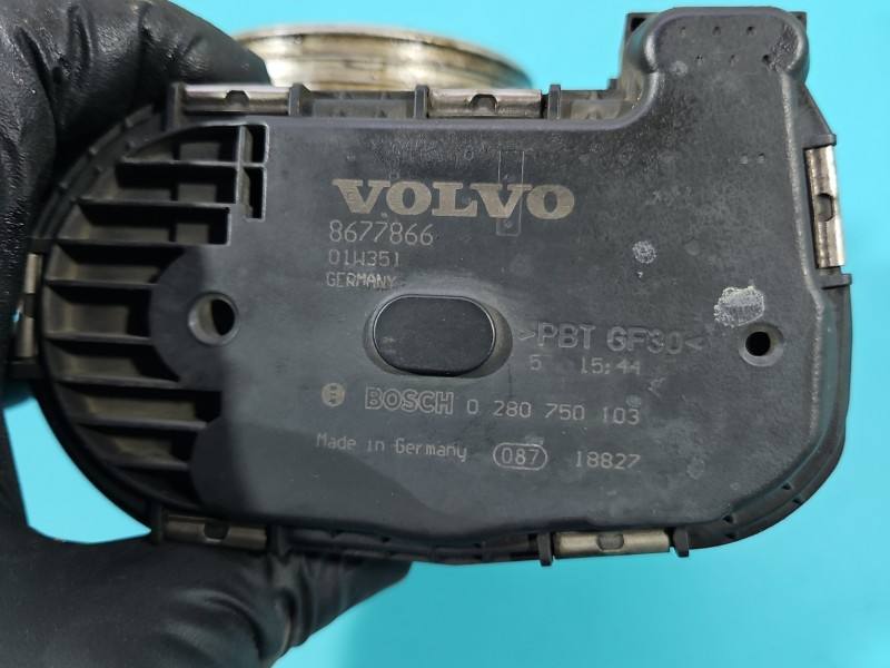 Дросельна заслінка Volvo S80 8677866 — фото деталі 8