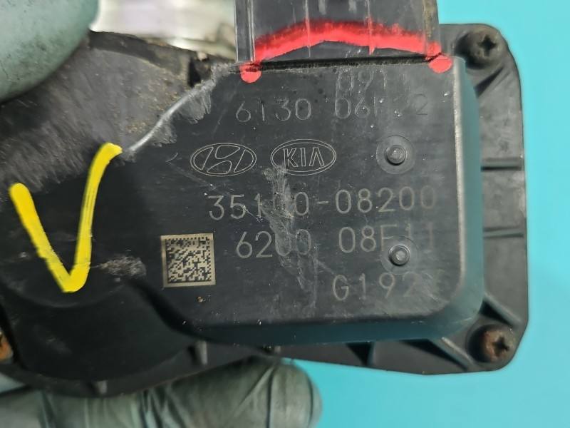 Дросельна заслінка Kia Ceed 35100-08200 — фото деталі 7