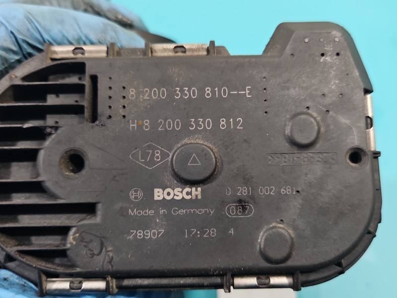 Дроссельная заслонка Nissan Qashqai 8200330810E — фото детали 5