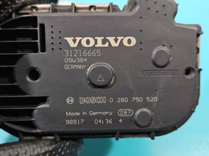 Дросельна заслінка Volvo XC60 31216665 — фото деталі 7