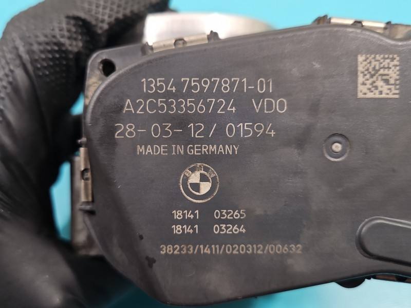 Дросельна заслінка BMW X5 E70 A2C53356724 — фото деталі 8
