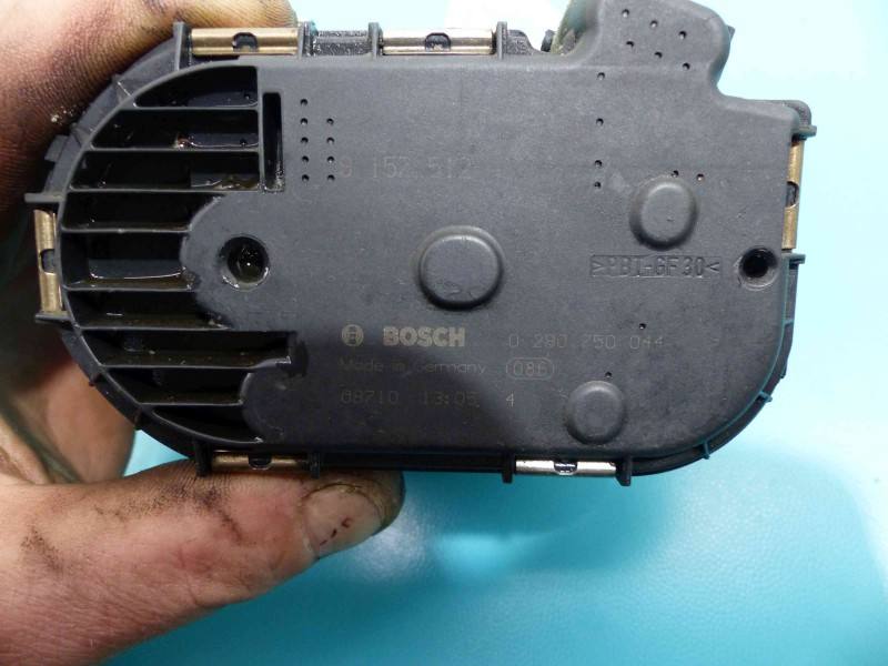 Дросельна заслінка Opel Corsa C 0280750044 — фото деталі 7