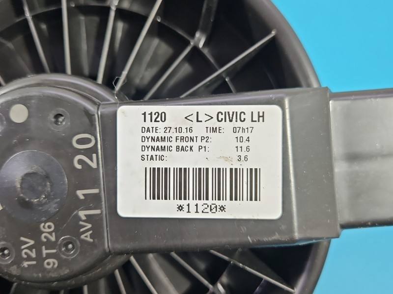 Моторчик вентилятор печки Honda Civic AV1120 — фото детали 5