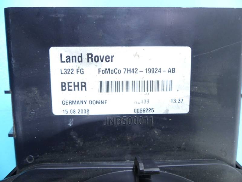 Моторчик вентилятор пічки Land Rover Range Rover 8369561 — фото деталі 3