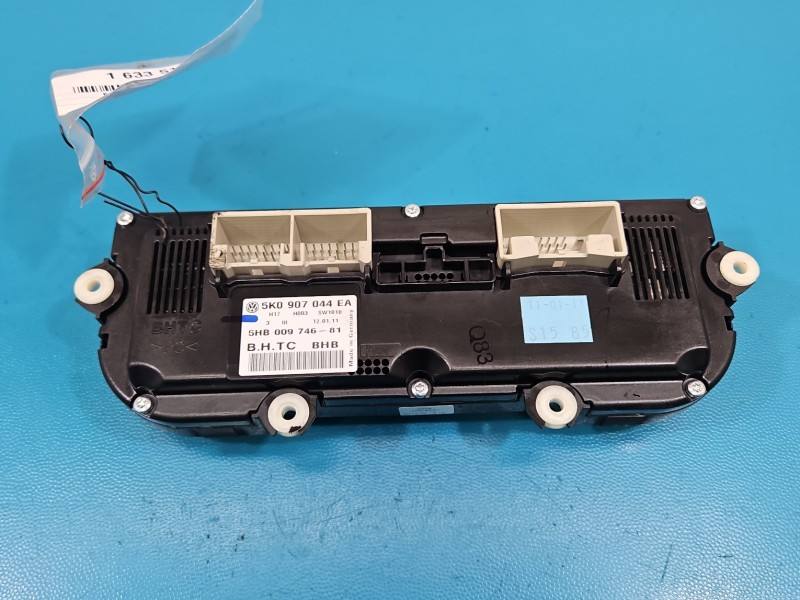 Блок керування пічкою клімат Volkswagen Passat B7 5K0907044EA — фото деталі 4