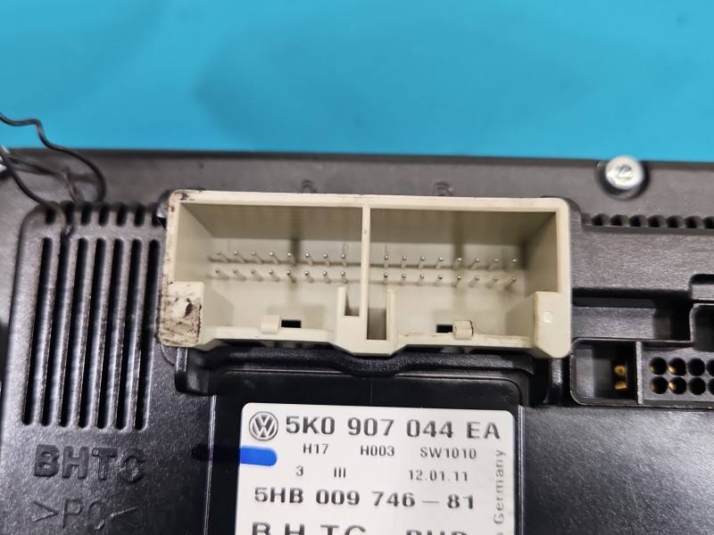 Блок керування пічкою клімат Volkswagen Passat B7 5K0907044EA — фото деталі 6