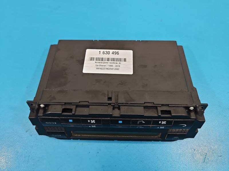 Блок керування пічкою клімат Volkswagen Sharan 7M3907040B 5HB007963-10 — фото деталі 8