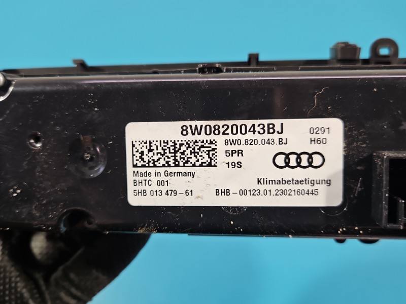 Блок керування пічкою клімат Audi A5 8T 8W0820043BJ — фото деталі 8