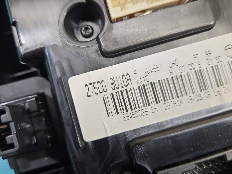 Блок керування пічкою клімат Nissan Note 27500-9U10A — фото деталі 8