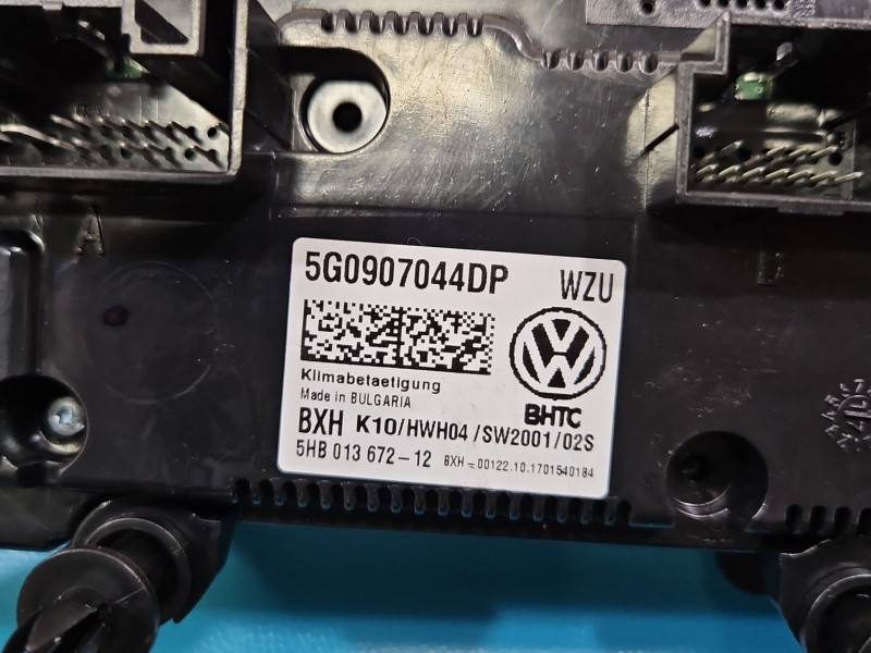 Блок керування пічкою клімат Volkswagen Passat B8 5G09907044DP — фото деталі 7
