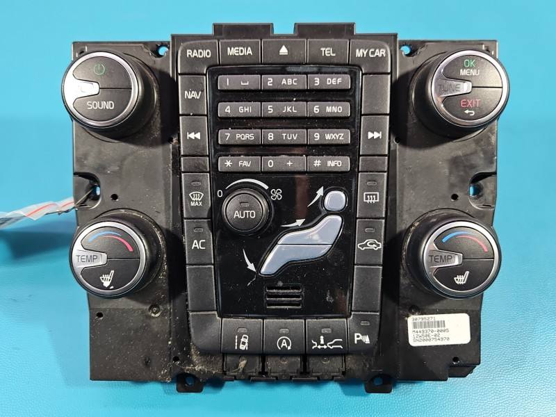 Блок керування пічкою клімат Volvo XC60 30795271